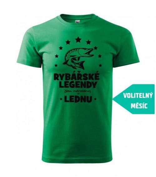 Tričko pre rybárov k narodeninám Rybárske legendy
