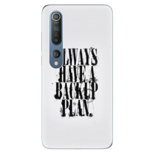 Odolné silikónové puzdro iSaprio - Backup Plan - Xiaomi Mi 10 / Mi 10 Pro
