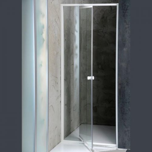 AQUALINE - AMICO sprchové dvere výklopné 1040-1220x1850mm, číre sklo (G100)