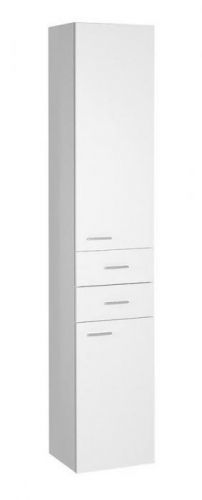 AQUALINE - ZOJA/KERAMIA FRESH skrinka vysoká 35x184x29cm, biela (51220)