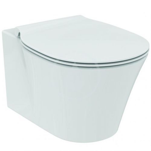 IDEAL STANDARD - Connect Air Závesné WC so sedadlom SoftClose, AquaBlade, biela (E008701)
