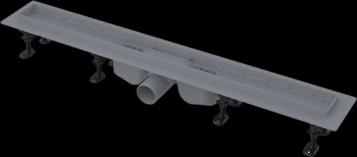 Alcaplast APZ12-950 plastový podlahový žlab s okrajem pro perforovaný rošt nebo vložení dlažby (APZ12-950)