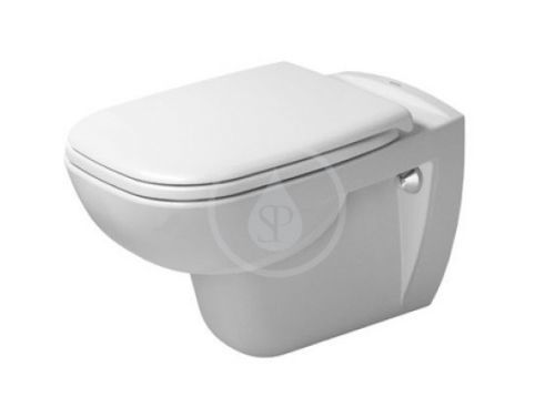 DURAVIT - D-Code Závesné WC, alpská biela (25350900002)