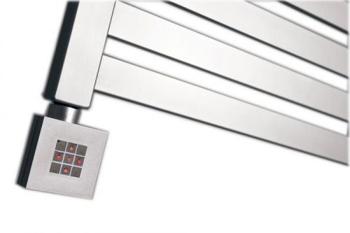 SAPHO - KTX vykurovacia tyč s termostatom, 300W, strieborná (KTX-S-300)