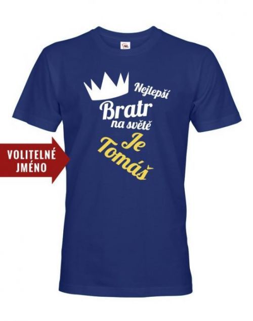 Tričko nielen k narodeninám pre najlepšieho brata na svete