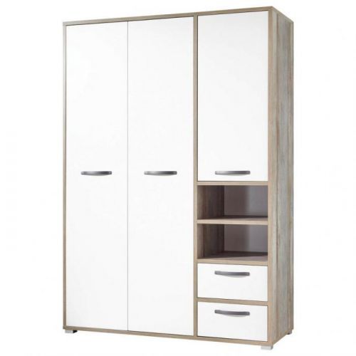 Skriňa S Otočnými Dverami Moon 138 Cm