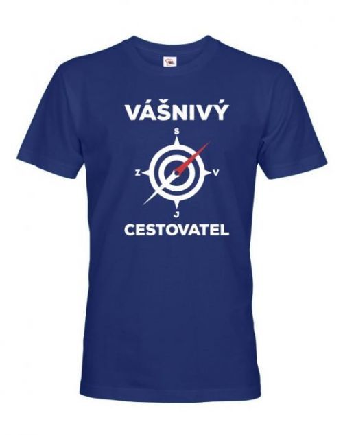 Pánske tričko Vášnivý cestovateľ - dokonalý darček pre dobrodruhov