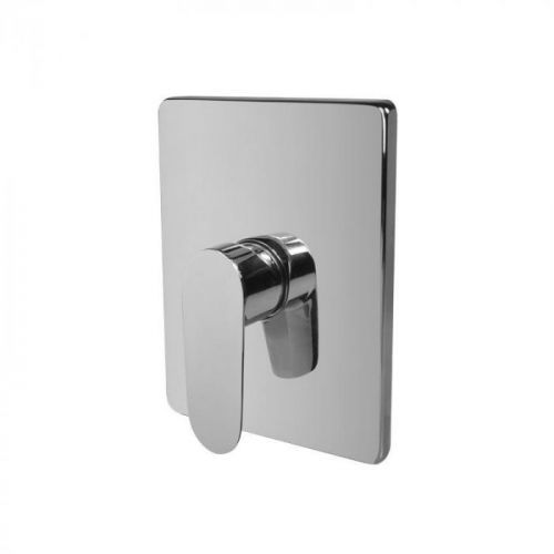 MEREO - Sprchová podomietková batéria bez prepínača, Viana, Mbox, hranatý kryt, chróm (CBE60105C)
