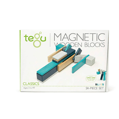 Magnetická stavebnica TEGU Blue - 24 dielov