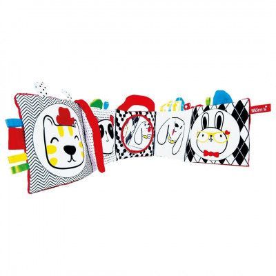 Mom’s Care – moje prvé leporelo so zvieratkami – kontrastné farby