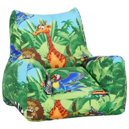 Detské Kreslo Farebné Kids-jungle