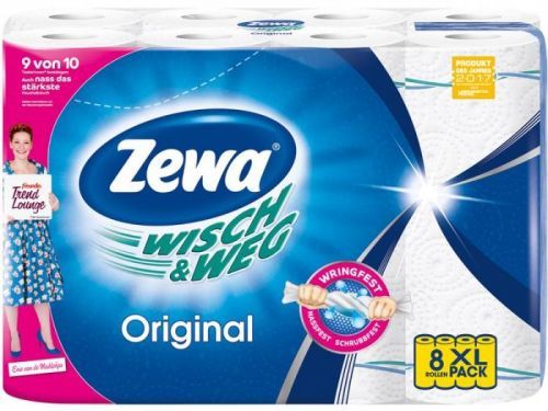 Zewa Wisch&Weg Original kuchynské utierky 8ks