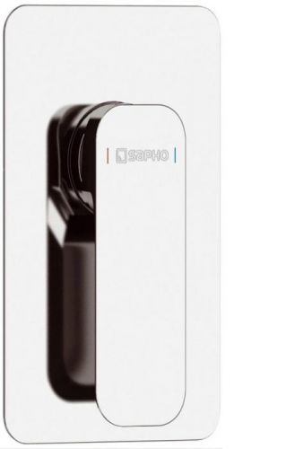 SAPHO - SPY podomietková sprchová batéria, 1 výstup, chróm (PY41)