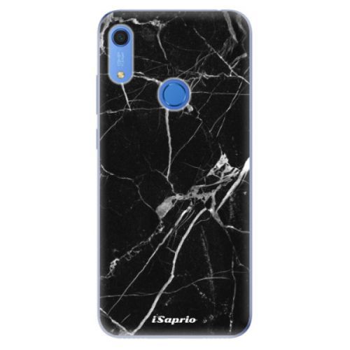 Odolné silikónové puzdro iSaprio - Black Marble 18 - Huawei Y6s