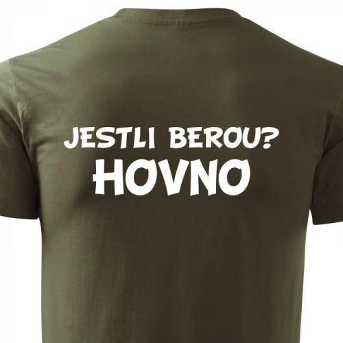 Tričko pre rybárov Tak berú? Hovno