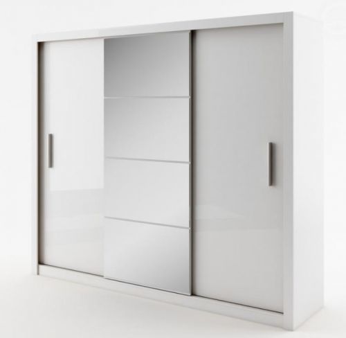 Dig-net nábytok Šatníková skriňa Idea ID-01 Farba: Biela