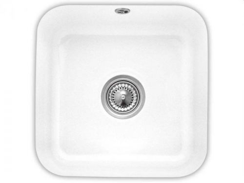 VILLEROY & BOCH VILLEROY & BOCH - Keramický dřez Cisterna 50 White alpin podstavný 445 x 445 bez excentru (670301R1)