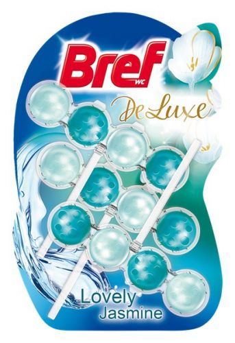 Bref DeLuxe Lovely Jasmine WC Blok 3x50g