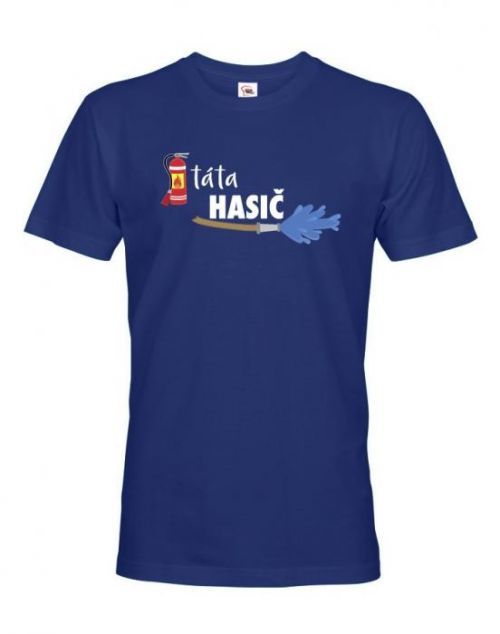 Pánske tričko pre hasičov Ocko hasič - originálny darček