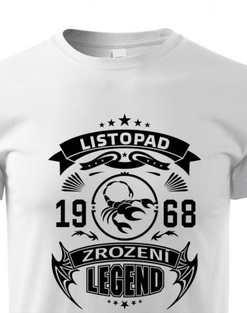 Detské tričko Zrodenie legendy - ideálny narodeninový darček