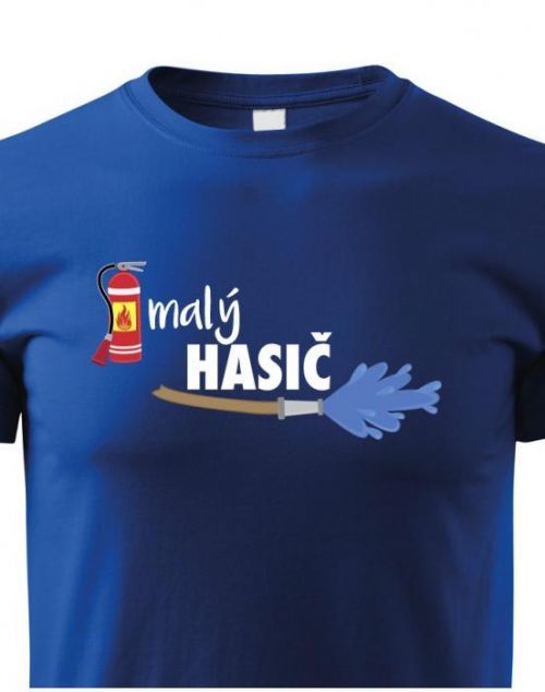 Detské tričko Malý hasič - originálne tričko pre syna hasiča