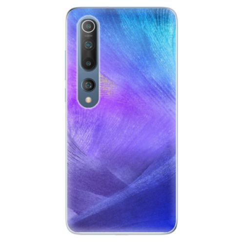 Odolné silikónové puzdro iSaprio - Purple Feathers - Xiaomi Mi 10 / Mi 10 Pro