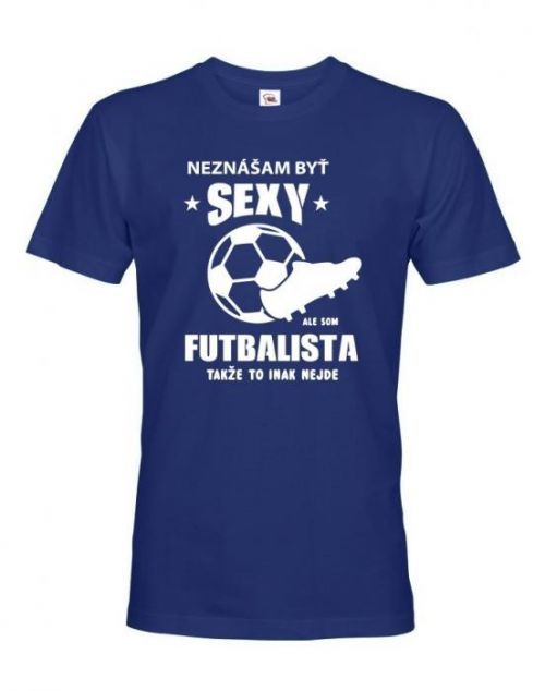 Pánske tričko s potlačou Sexy futbalista