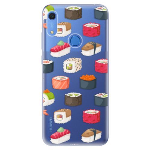 Odolné silikónové puzdro iSaprio - Sushi Pattern - Huawei Y6s