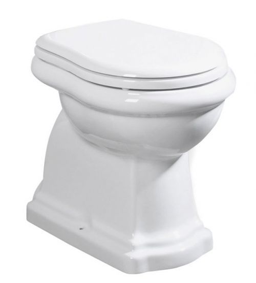 KERASAN - RETRO WC misa 38,5x45x59cm, zadný odpad (101101)