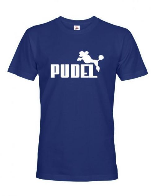 Pánské tričko s potiskem Pudel - ideální triko pro pejskaře
