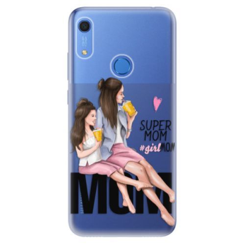 Odolné silikónové puzdro iSaprio - Milk Shake - Brunette - Huawei Y6s