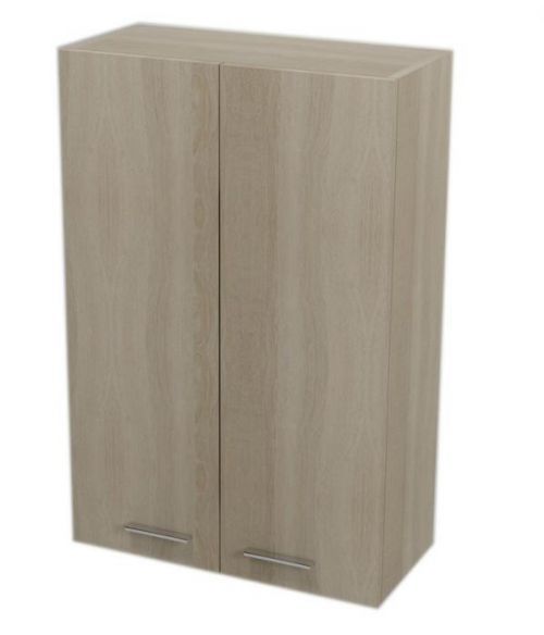 AQUALINE - ZOJA/KERAMIA FRESH skrinka horná 50x76x23cm, dub platin (51304)