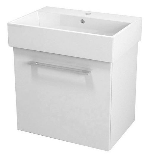 SAPHO - NATY umývadlová skrinka 56,5x50x40cm, biela (NA061)