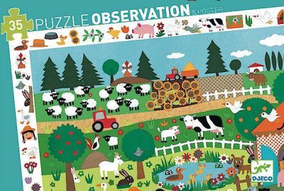 Poznávacie puzzle – Statok 35 dielikov