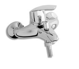 NOVASERVIS - Vaňová batéria bez príslušenstva 150 mm Metalia 56 chróm (56020/1,0)