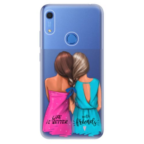 Odolné silikónové puzdro iSaprio - Best Friends - Huawei Y6s