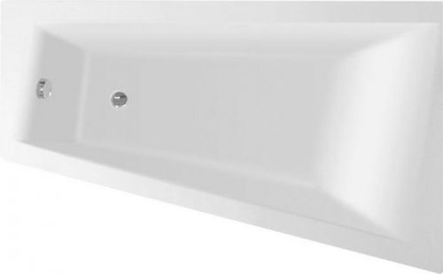 AQUALINE - METUJE vaňa 160x100x42cm, pravá, bez nožičiek, biela (G2611)