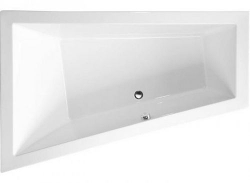POLYSAN - TRIANGL L asymetrická vaňa 180x120x50cm, biela (19611)