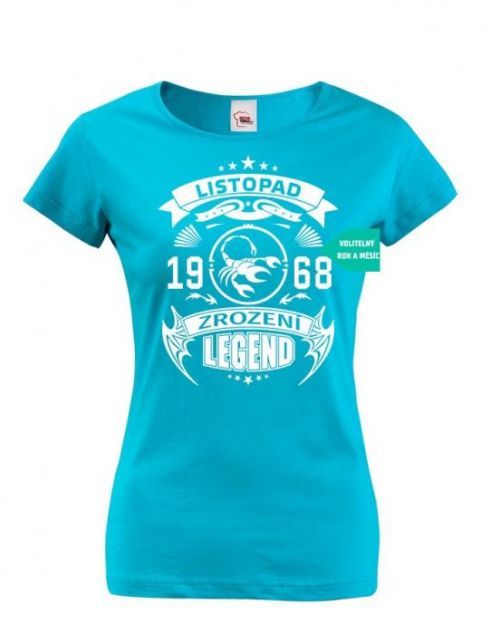 Dámské tričko Zrodenie legendy - Heureka recenze 98 %