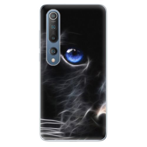 Odolné silikónové puzdro iSaprio - Black Puma - Xiaomi Mi 10 / Mi 10 Pro