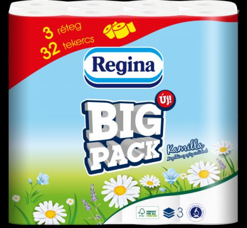 Regina Big Pack Kamilka toaletný papier 3vrst. 32ks