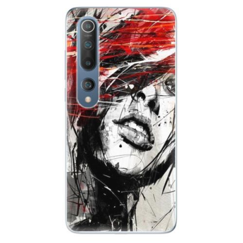 Odolné silikónové puzdro iSaprio - Sketch Face - Xiaomi Mi 10 / Mi 10 Pro