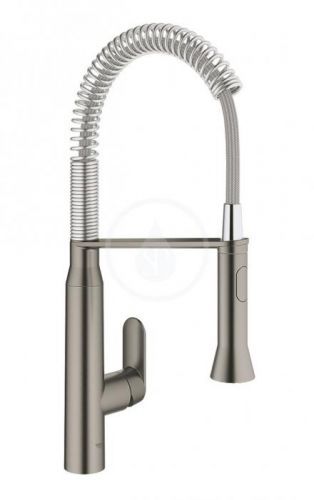 GROHE GROHE - K7 Drezová batéria s flexibilným ramenom, kefovaný Hard Graphite (31379AL0)