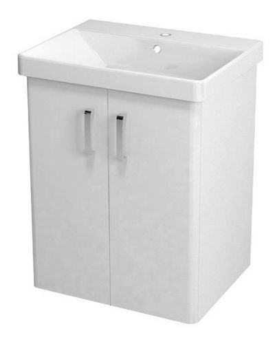 SAPHO - THEIA umývadlová skrinka 56,4x70x44,2cm, 2x dvierka, biela (TH062)