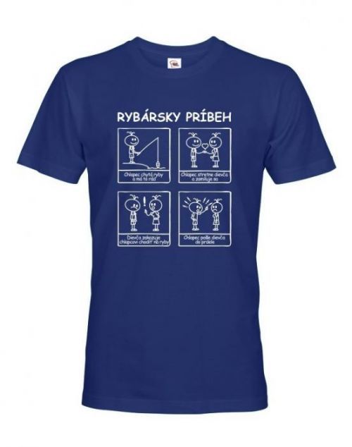 Tričko s potlačou Rybársky príbeh pre každého rybára