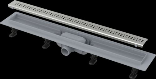 Alcaplast APZ9-950M plastový žlab s roštem kout min. 1000mm Simple (APZ9-950M)