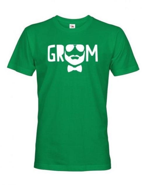 Pánske tričko pre ženícha Groom - ideálne tričko na rozlúčku