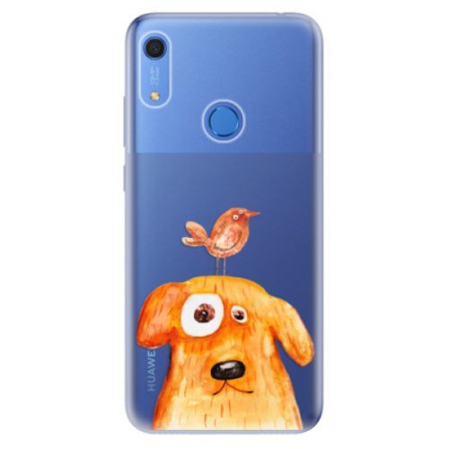 Odolné silikónové puzdro iSaprio - Dog And Bird - Huawei Y6s