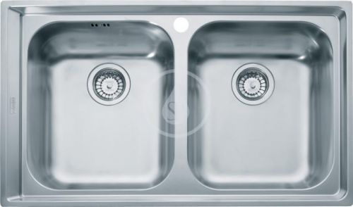 FRANKE FRANKE - Neptun Drez NEX 620 z nehrdzavejúcej ocele, 860 mmx510 mm + sifón (101.0120.273)