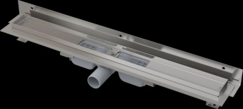 Alcaplast APZ104-1050-LOW podlahový žlab ke zdi v.55mmSNÍŽENÝ min. 1100mm kout (APZ104-1050)